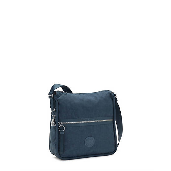 Kipling Oswin Shoulder Bag Väska Marinblå Grå | SE 1054PJ